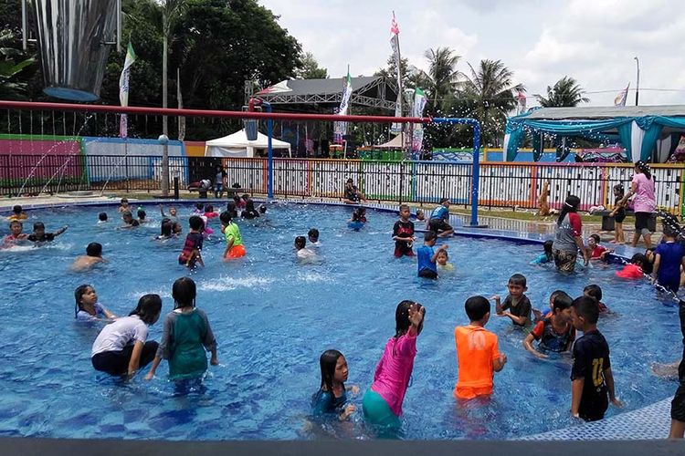 Taman Pemuda Pratama, salah satu tempat wisata anak di Depok.