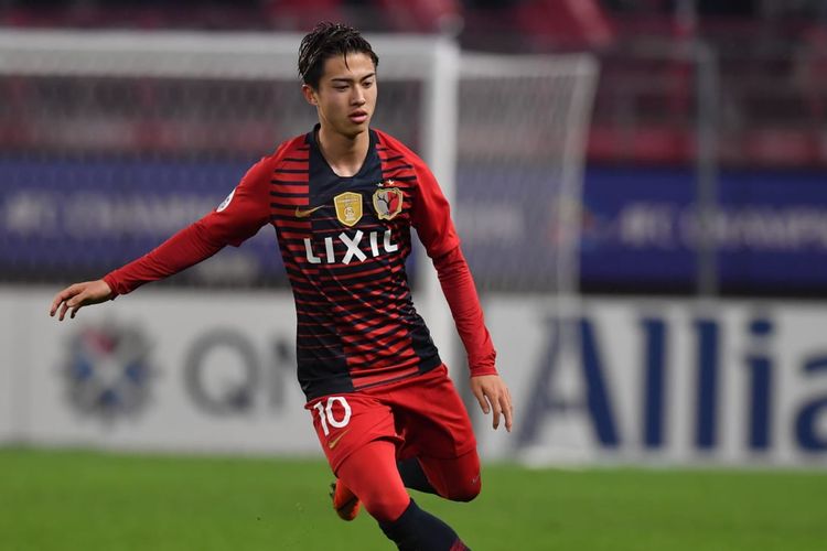 Hiroki Abe, pemain Kashima Antlers berusia 20 tahun yang baru direkrut Barcelona.