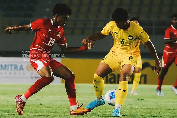 Hasil Timnas U17 Indonesia vs Malaysia 1-1, Debut David Nascimento Banyak Pelajaran
