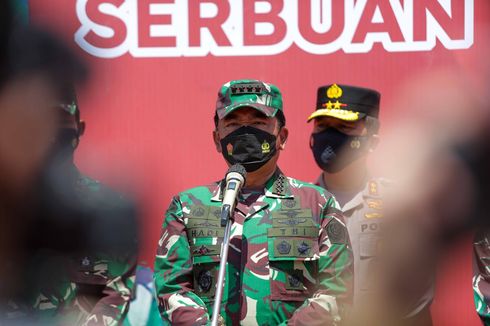 Panglima TNI Sebut Vaksin Lindungi Masyarakat dari Pemburukan akibat Terpapar Covid-19