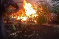 Bentrok Warga 2 Desa di Flores Timur, 49 Rumah Hangus Terbakar