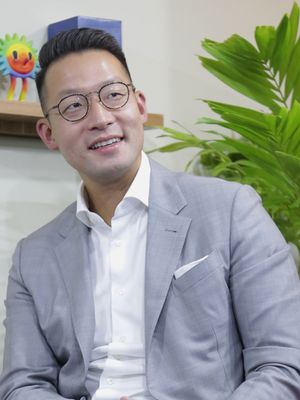 Group CEO of Lippo Karawaci and Executive Director of Lippo Group John Riady during an interview with Kompas Go at Menara Kompas in Jakarta, Tuesday, July 19, 2022. 