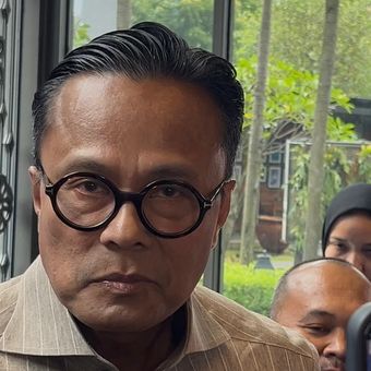 Chief Operating Officer Badan Pengelola Investasi Daya Anagata Nusantara (BPI Danantara) Dony Oskaria saat ditemui di kawasan Gelora Bung Karno (GBK), Jakarta, Rabu (28/1/2026).