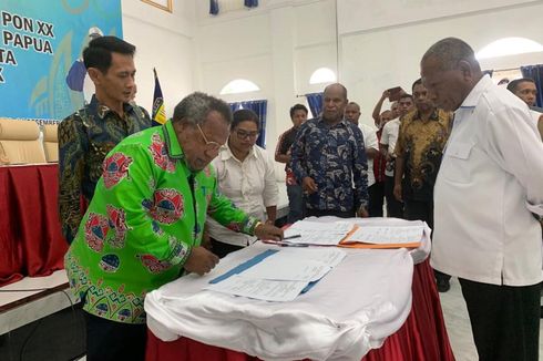 4 Pemda di Papua Tanda Tangani Kesiapan Penyelenggaraan PON XX