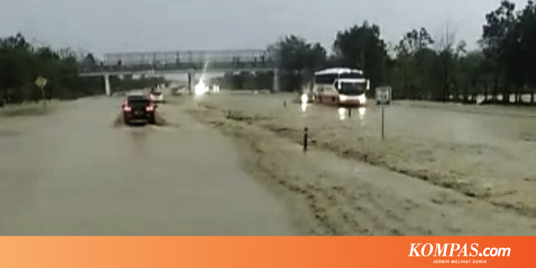 Menhub Cari Penyebab Banjir di Tol Cipali KM 136 - Kompas.com - KOMPAS.com