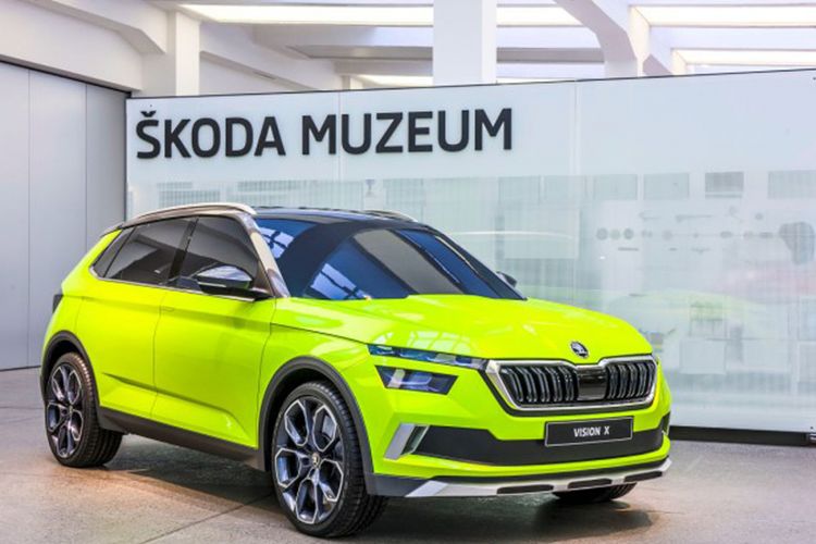 Mobil konsep SUV milik Skoda, Vision X.