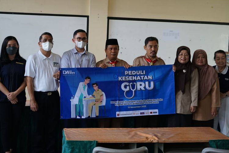 Aquaproof mengapresiasi para guru dengan mengadakan sejumlah kegiatan CSR dalam momen Hari Guru, di Jakarta. 