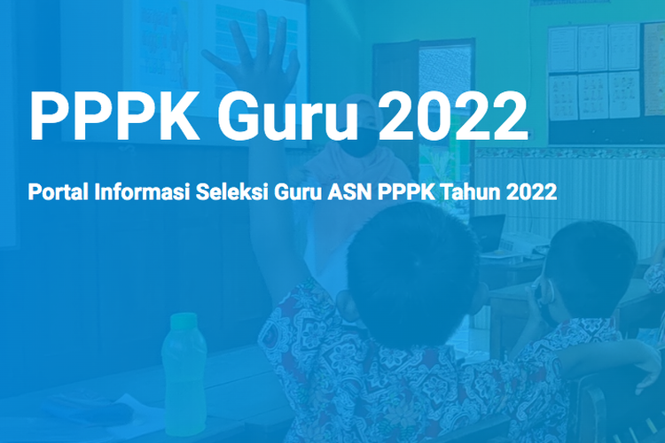 Tangkapan layar laman PPPK Guru 2022
