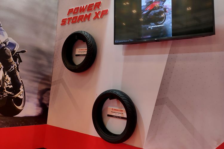 Swallow Luncurkan Ban Power Storm XP di IMOS 2025