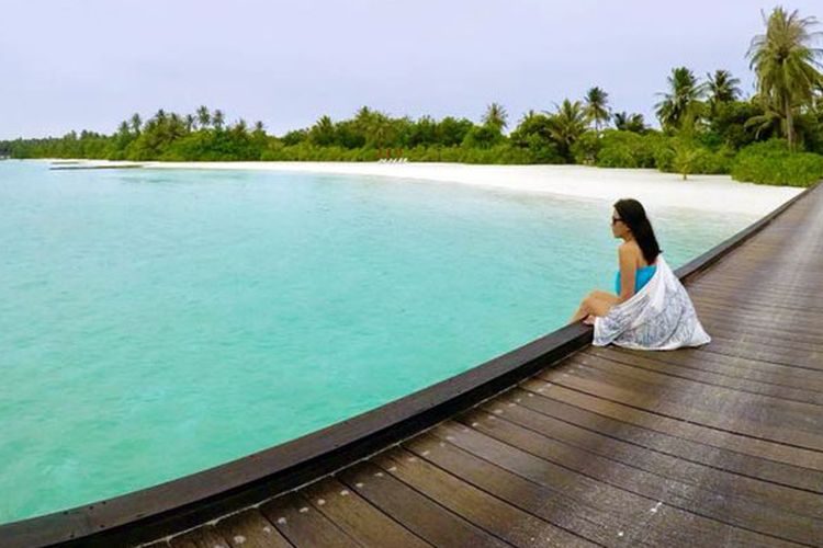 Niyama Private Islands di Maladewa. (depan)