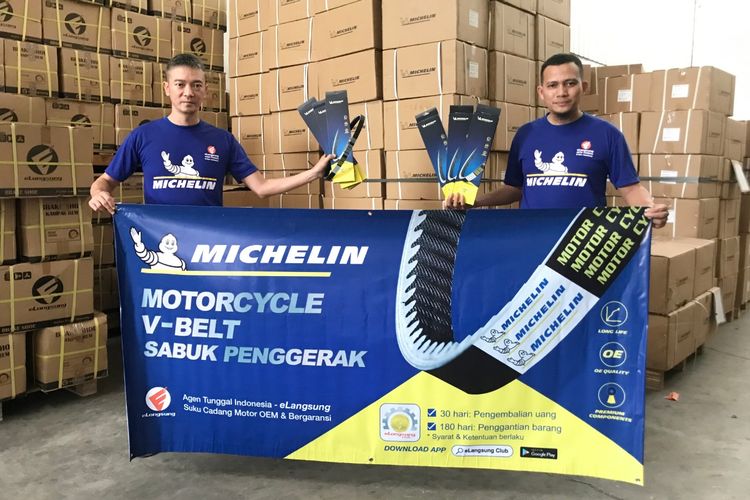 V-Belt Michelin buat Sepeda Motor, Harga Rp 100.000-an