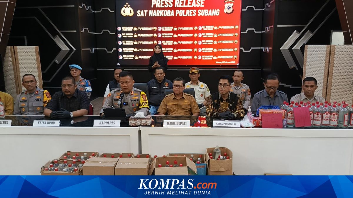 Kasus Miras Oplosan Tewaskan 9 Orang di Subang, Miras Disuplai dari Cirebon