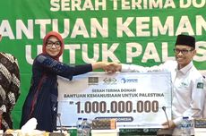 LazisNU Salurkan Bantuan Danone Indonesia untuk Palestina