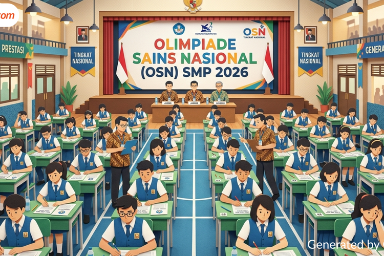 45 Contoh Soal OSN Matematika SMP 2026, Lengkap dengan Kunci Jawaban