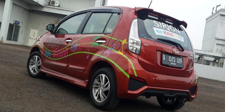 Sirion juga diapsarkan sebagai Perodua Myvi, mobil terlaris di Malaysia.