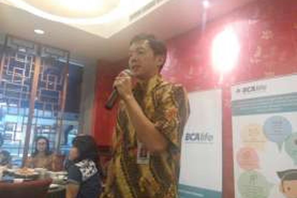 Wakil Presiden Direktur BCA Armand W Hartono di Jakarta, Rabu (7/9/2016)