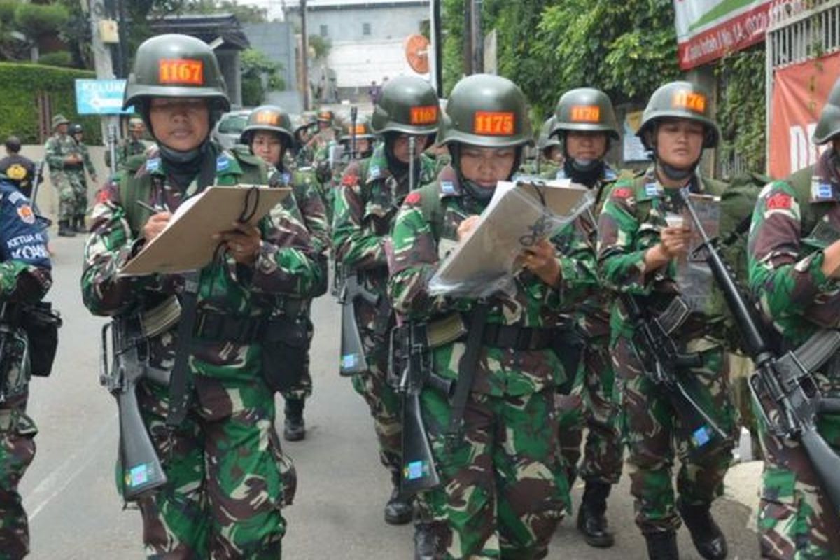 Foto ilustrasi: Kegiatan yang dilakukan siswa Sekolah Calon Perwira (Secapa) di Kota Bandung.