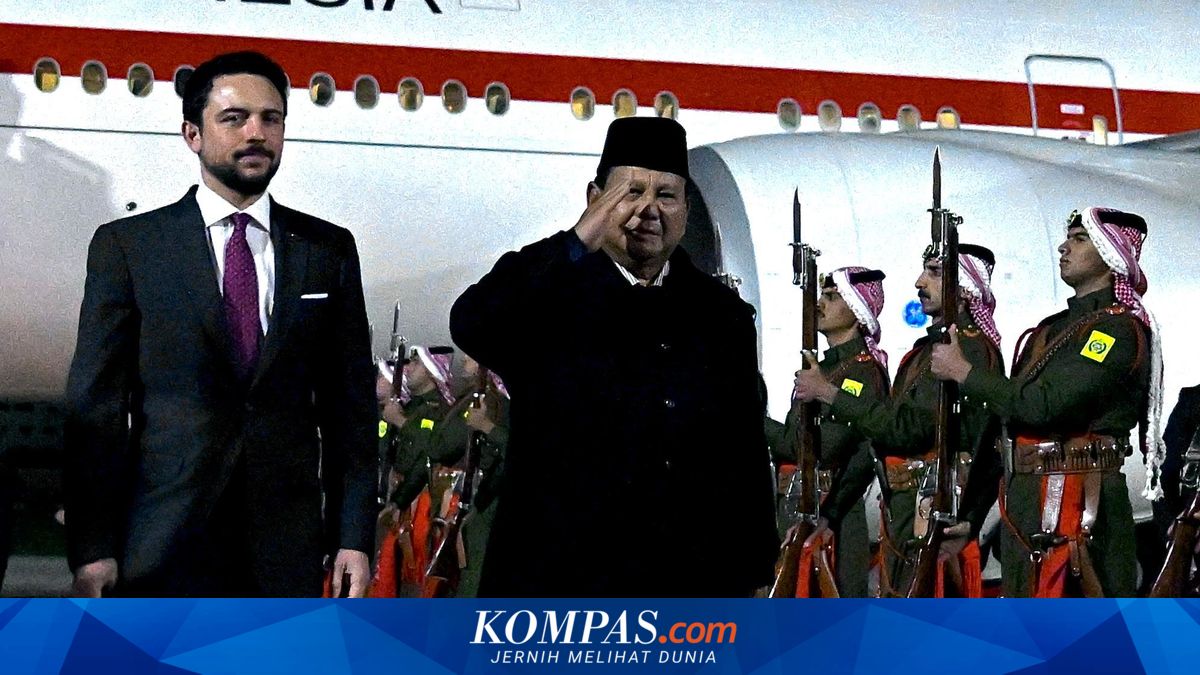 Hari Ini, Presiden Prabowo Bakal Temui Raja Abdullah II di Yordania