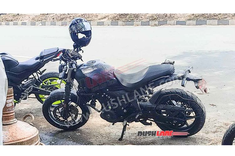 Spy shot Royal Enfield Hunter 350