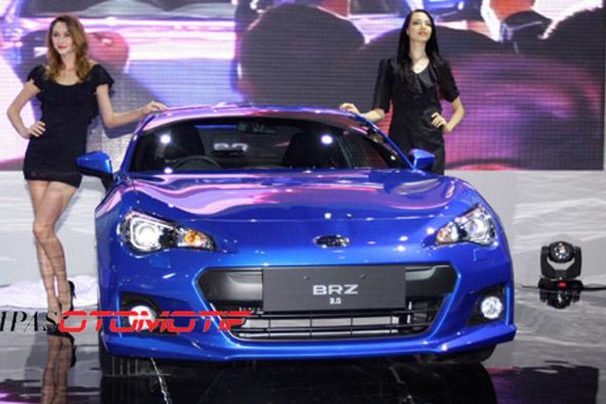 Kembaran Toyota 86 dari Subaru, diluncurkan di IIMS 2012.