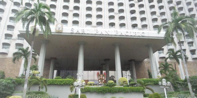 Hotel Sari Pan Pacific, di Jalan MH Thamrin, Jakarta Pusat.