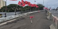 Flyover Jakarta Dipasangi Bendera Parpol, Bentuk Unjuk Gigi yang Cederai Fasilitas Umum