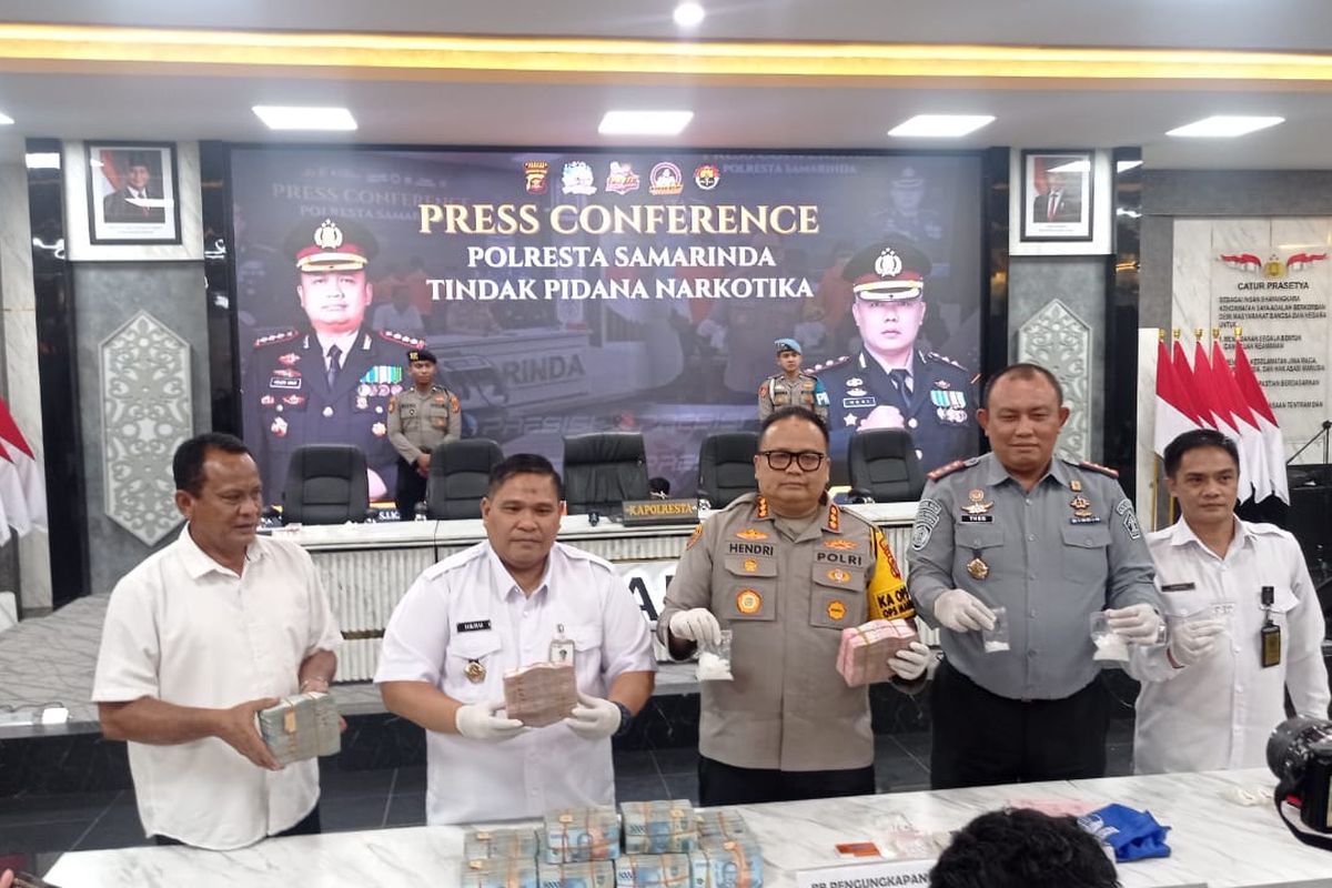 Napi di Samarinda Masih Bisa Kendalikan Peredaran Narkoba dari Rutan