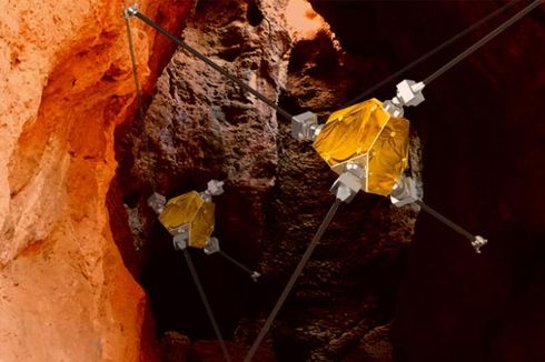 Cari Bukti Kehidupan di Bawah Tanah Mars, Ilmuwan Bikin Robot Penjelajah Gua