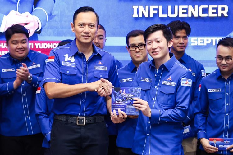 Aldi Taher dan Sejumlah Influencer Gabung Partai Demokrat