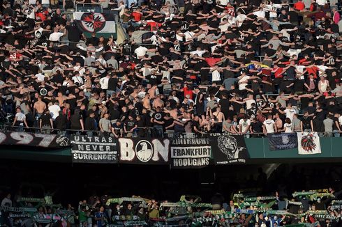 Liga Europa: Fan Eintracht Frankfurt dan West Ham Bentrok di Sevilla, Satu Orang Ditangkap
