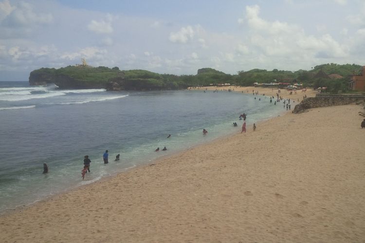 Kondisi Pantai Selatan di Gunung Kidul