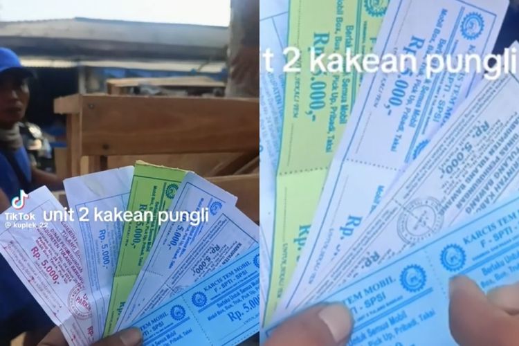 Sopir Truk Keluhkan Retribusi Parkir hingga Rp 25.000 di Pasar Tulang Bawang