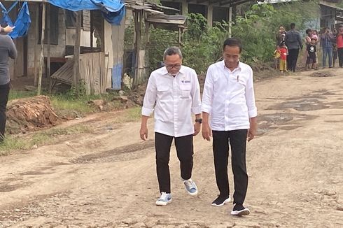 Komentar Jokowi Saat Pantau Jalan Rusak di Lampung: Mulus