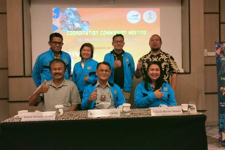 Tim ASEAN Para Sport Federation (APSF) di Kota Solo, Senin (9/5/2022)