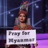 Kontestan Miss Universe dari Myanmar: Rakyat Kami Ditembak Militer Setiap Hari