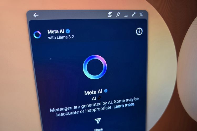Chatbot Meta AI resmi hadir di Instagram dan sudah bisa dicoba di Indonesia.  
