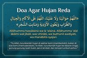 Doa agar Hujan Berhenti: Arab, Latin, Arti, dan Adab Saat Hujan