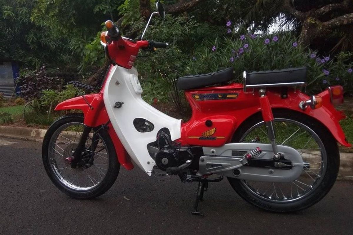 Honda Astrea modifikasi ala C70