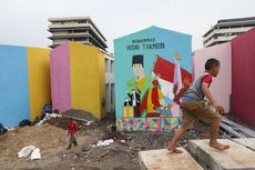 BERITA FOTO: Warna-warni Mural Kampung Gembira Gembrong