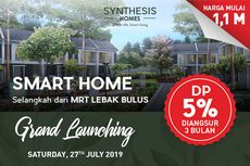 Smart Home 2 Lantai dekat MRT Lebak Bulus, DP 5 Persen Saja!