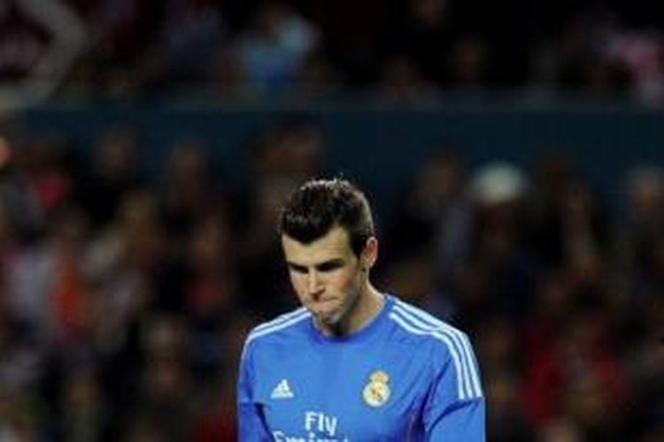 Gelandang serang Real Madrid, Gareth Bale.