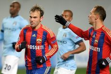 City Tertahan di Kandang CSKA Moskwa