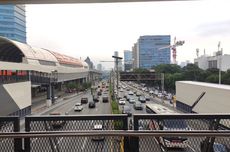 Stasiun KRL Cawang dan Stasiun LRT Cikoko Tersambung JPO