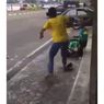 Video Viral Pria di Ternate Tendang Tukang Sol hingga Terpental, Ini Kata Polisi