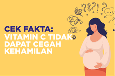 INFOGRAFIK: Tidak Benar Mengonsumsi Vitamin C Dapat Mencegah Kehamilan