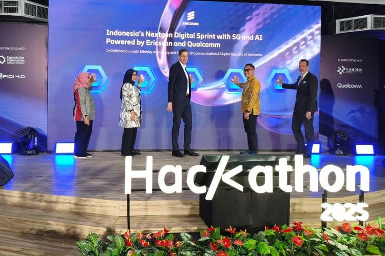 Kick Off Press Conference Ericsson Hackathon 2025. 