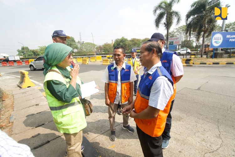 Penilaian kualitas layanan jalan tol dan rest area di Jalan Tol Jakarta-Merak dan Jalan Tol Serang-Panimbang Seksi 1 ruas Serang-Rangkasbitung pada Kamis-Jumat (12-13/10/2023).