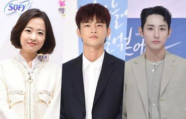 (Dari kiri) Park Bo Young, Seo In Guk, dan Lee Soo Hyuk membintangi drama Doom at Your Service yang tayang di tvN.