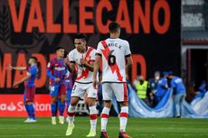 Hasil Vallecano Vs Barcelona 1-0, Kala Falcao Kecoh Pique dan Memphis Gagal Penalti