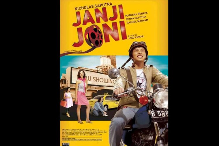 Janji Joni merupakan salah satu film yang begitu terkenal pada era 2000-an. Film besutan sutradara Joko Anwar ini tayang pada 2005.